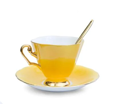 Antique tea cup Stock Photos