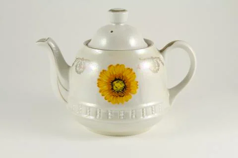 Antique tea Pot 스톡 사진