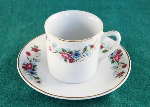 Antique teacup Stock Photos