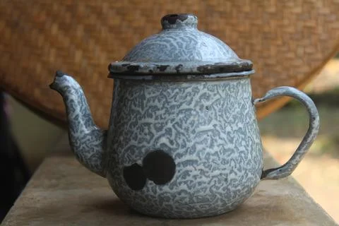 Antique teapot Stock Photos