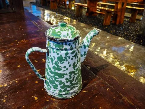 Antique teapot 写真素材