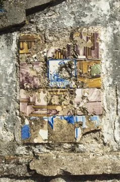 Antique tiles Stock Photos