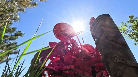 Antique Tractor Stock Footage 251512665