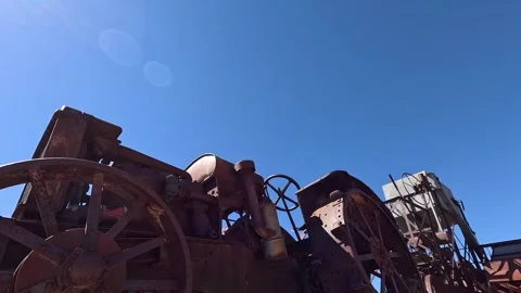 Antique Tractor Stock Footage 251605415