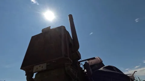 Antique Tractor Time Lapse Stock Footage 250302493