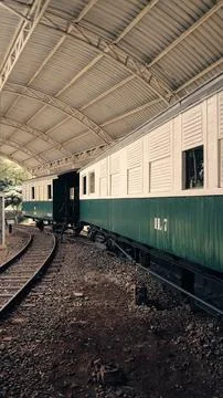 Antique train Stock Photos