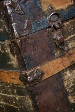 Antique Trunk Stock Photos