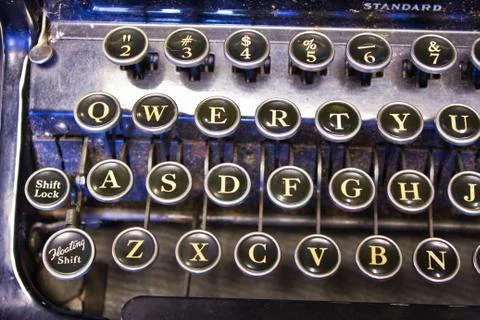 Antique typewriter ii Stock-Fotos