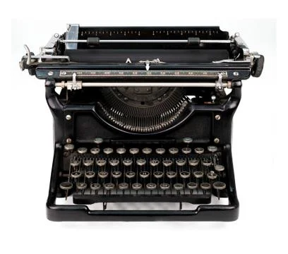 Antique typewriter Fotos Stock