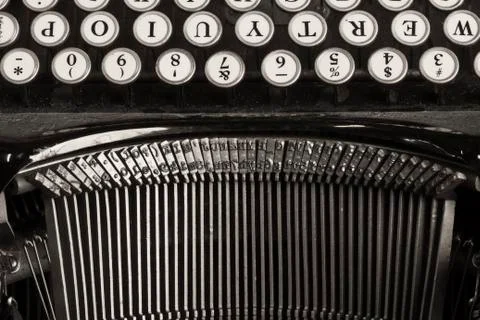 Antique typewriter Stock-Fotos