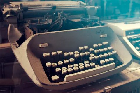 Antique Typewriter Stock Photos