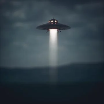 Antique Unidentified Flying Object イラスト素材