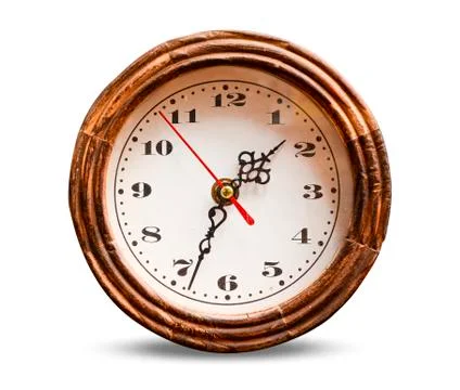 Antique wall clock Stock Photos