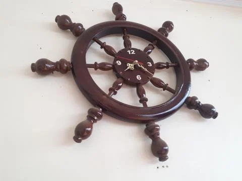 Antique wall clock Stock Photos