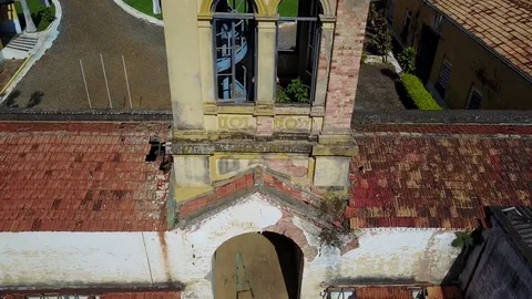 Antique watch - Clock tower Vídeo Stock 76392269