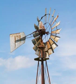 Antique windmill Stock Photos