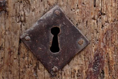 Antique wood  bolt Stock Photos