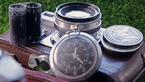 Antiques, object shooting Stock Footage 71947899