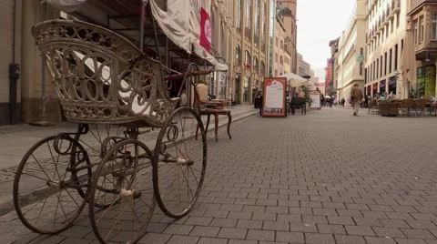 Antiquities in Leipzig Stock Footage 44132702