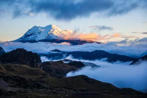 Antisna volcano Stock Photos