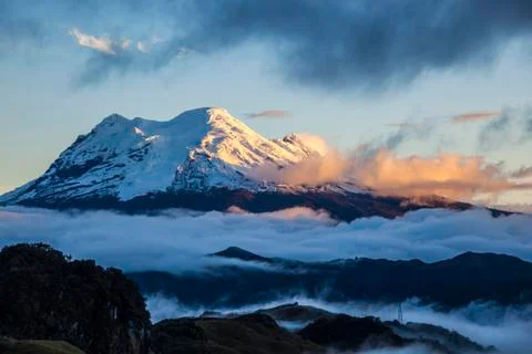 Antisna volcano Stock Photos