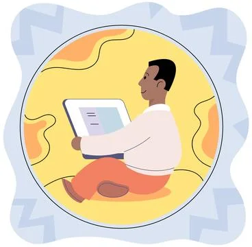 Antisocial vector illustration. Isolation can amplify feelings loneliness and Stock Illustration