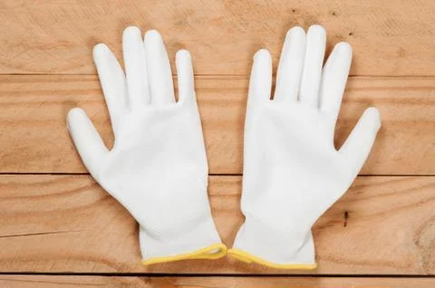 Antistatic gloves Stock Photos
