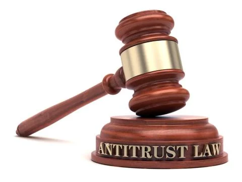 Antitrust law & Gavel Stock Photos