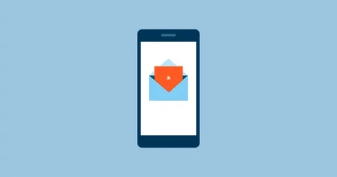 Antivirus detecting an e-mail with malware Stock Footage 118090650