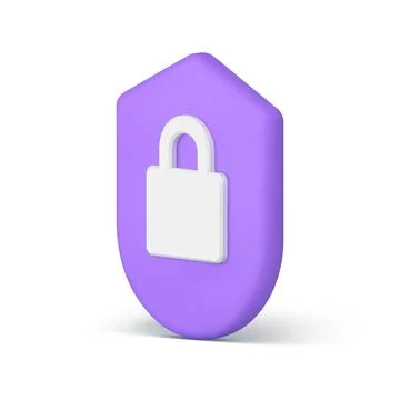 Antivirus password encryption data information hacker attack safety system 3d Stock Illustration