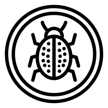 Antivirus Vector Icon Design Illustration Stock Illustration