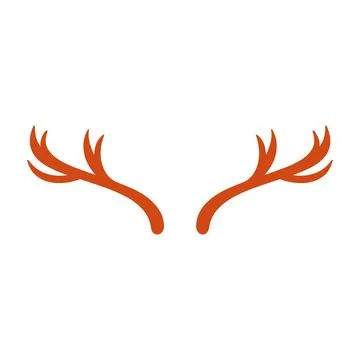 Antler Icon Vector Illustration Stock Illustration