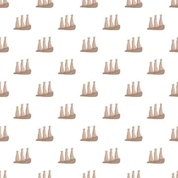 Antoni gaudi architecture chimneys pattern barcelona landmark Ilustración de archivo