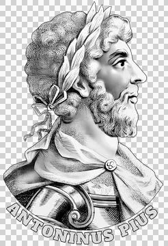 Antoninus Pius  Ilustração Stock