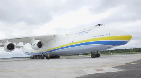 Antonov 225 "Mriya" Video stock 39585652