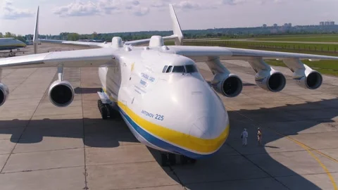 Antonov An-225 Mriya Video stock 255102469