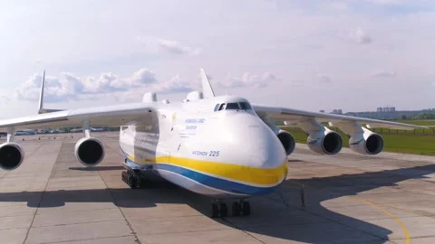 Antonov An-225 Mriya Video stock 255102997