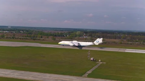 Antonov An-225 Mriya Stock Footage 255103553