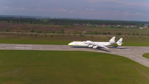 Antonov An-225 Mriya Video stock 255174541