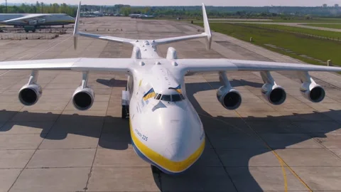 Antonov An-225 Mriya Video stock 255189791
