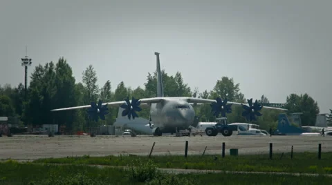 Antonov An-70 Stock Footage 62955625