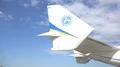 Antonov Airlines international cargo transporter Antonov 225 shunting close up 4k or 4k+ Resolution