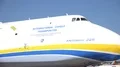 Antonov Airlines international cargo transporter Antonov 225 shunting close up 4k or 4k+ Resolution