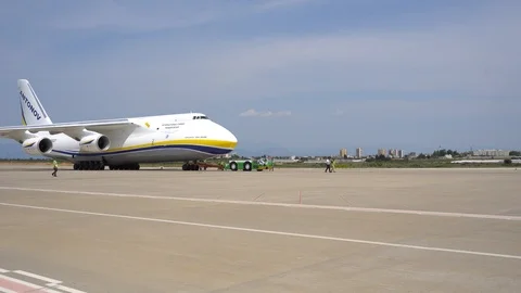 Antonov An124 Cargo Plane Vidéo 90608273