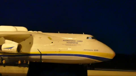 Antonov cockpit Stock Footage 139657587