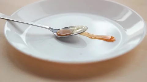 Ants crawl on a white plate Stock Footage 138677458