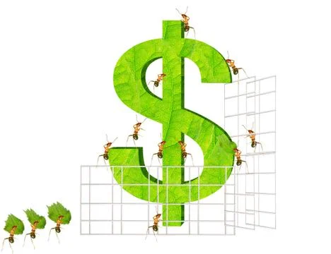 Ants financial Stock Illustration