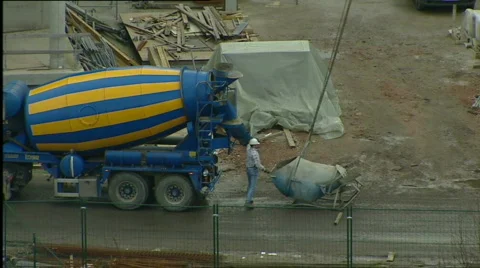 Antwerp courthouse construction Stock Footage 656382