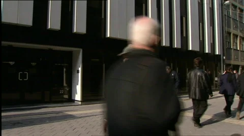 Antwerp diamond center Stock Footage 643738