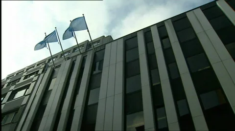 Antwerp diamond center Stock Footage 643751